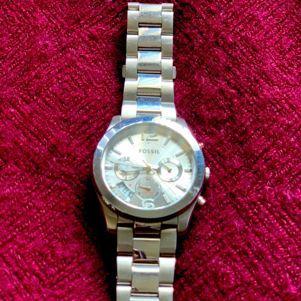 Silver Boyfriend Watch